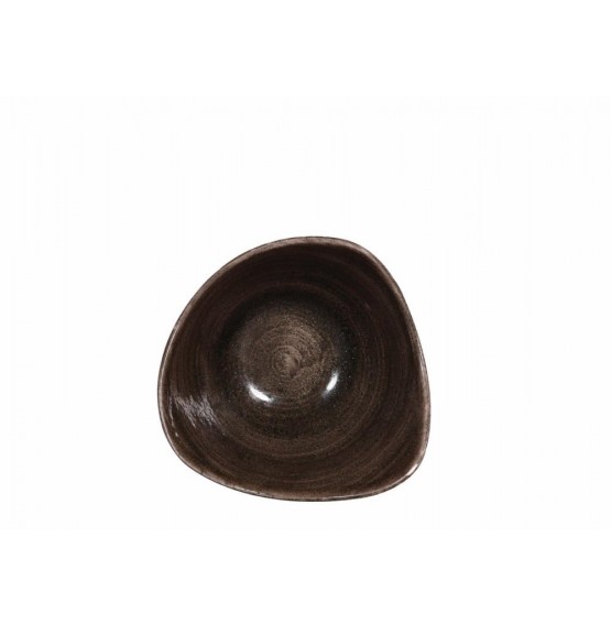 Patina Iron Black Triangle Bowl