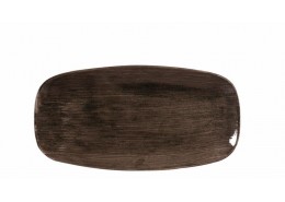 Patina Iron Black Chefs' Oblong Plate