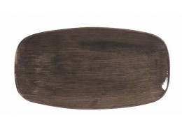 Patina Iron Black Chefs' Oblong Plate
