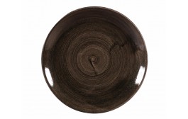 Patina Iron Black Coupe Plate
