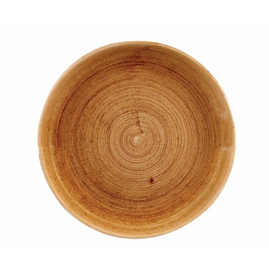 Patina Vintage Copper Coupe Plate