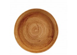 Patina Vintage Copper Coupe Plate