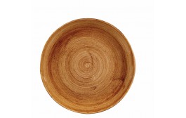 Patina Vintage Copper Coupe Plate