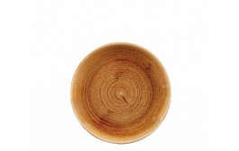 Patina Vintage Copper Coupe Plate
