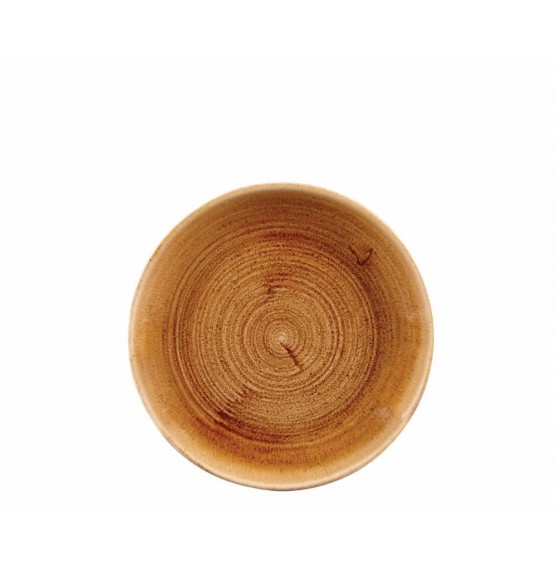 Patina Vintage Copper Coupe Plate