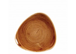 Patina Vintage Copper Triangle Plate