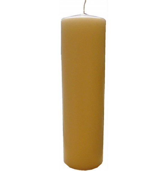Ivory Pillar Candle