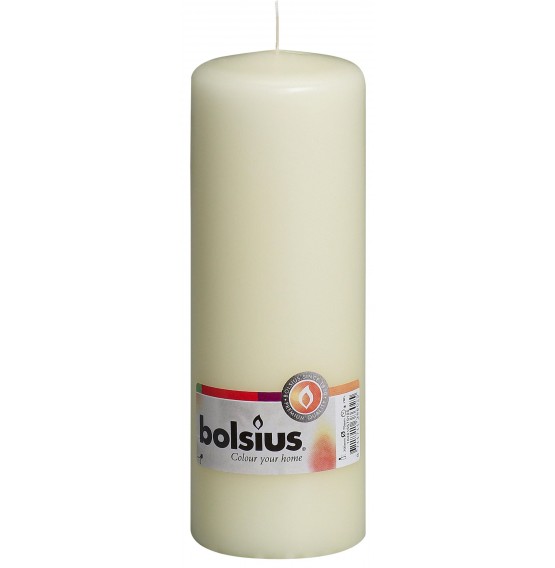 Ivory Pillar Candle