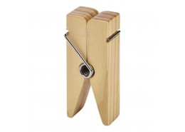 Wooden Peg Sign Holder