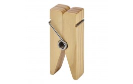 Wooden Peg Sign Holder