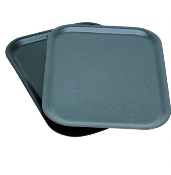 Laminated Wood Tray Dark Granite