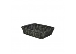 Polywicker Display Basket Black
