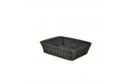 Polywicker Display Basket Black