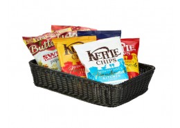 Polywicker Display Basket Black