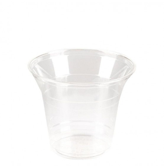 PLA Squat Clear Cold Drink Cup