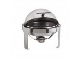 Round Deluxe Roll Top Chafer