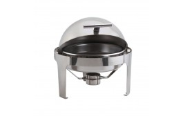 Round Deluxe Roll Top Chafer