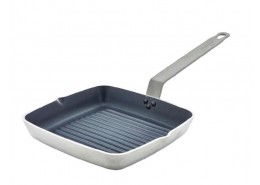 Square Ribbed Skillet Teflon Plus