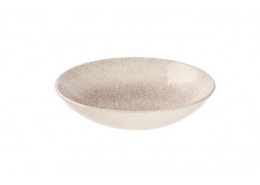 Raku Agate Grey Coupe Bowl