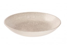 Raku Agate Grey Coupe Bowl