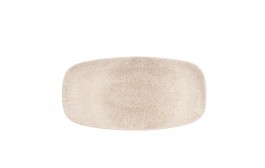 Raku Agate Grey Chefs' Oblong Plate