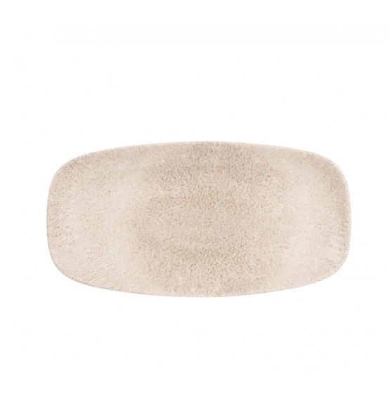 Raku Agate Grey Chefs' Oblong Plate