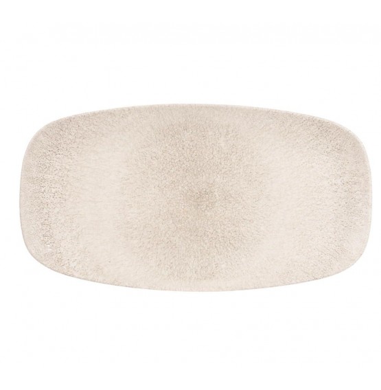 Raku Agate Grey Chefs' Oblong Plate