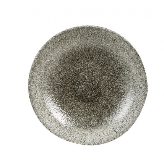 Raku Quartz Black Coupe Bowl
