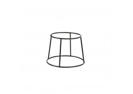 Anti-Slip Round Buffet Riser Black