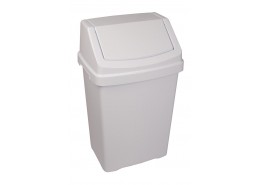 White Swing Bin 50L