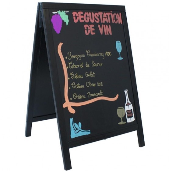 Sandwich A-Board Black