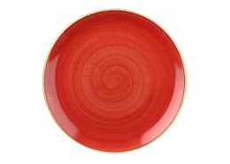 Stonecast Berry Red Coupe Plate