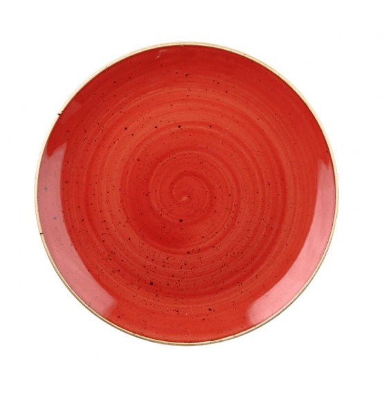 Stonecast Berry Red Coupe Bowl
