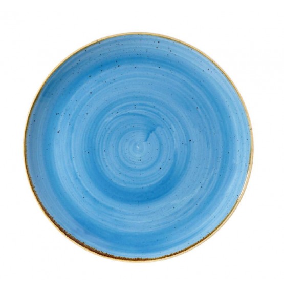 Stonecast Cornflower Blue Large Coupe Plate