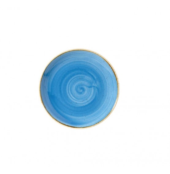 Stonecast Cornflower Blue Coupe Plate