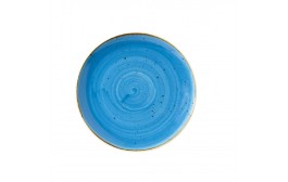 Stonecast Cornflower Blue Coupe Plate