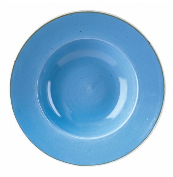 Stonecast Cornflower Blue Wide Rim Bowl