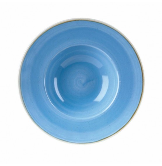 Stonecast Cornflower Blue Wide Rim Bowl