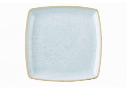 Stonecast Duck Egg Blue Deep Square Plate
