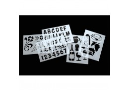 Set of 6 Stencils