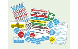 Senior Catering Sign Start Pack (17 Notices)