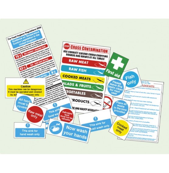 Senior Catering Sign Start Pack (17 Notices)
