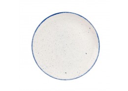 Stonecast Hints Indigo Blue Coupe Plate