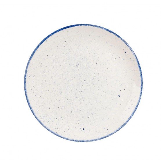 Stonecast Hints Indigo Blue Coupe Plate