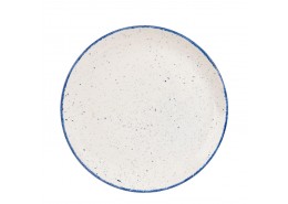Stonecast Hints Indigo Blue Coupe Plate