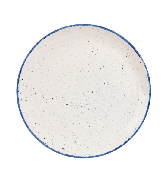 Stonecast Hints Indigo Blue Coupe Plate