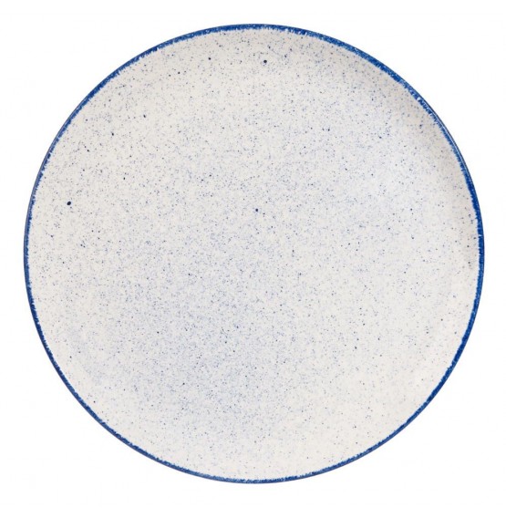 Stonecast Hints Indigo Blue Coupe Plate