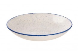Stonecast Hints Indigo Blue Coupe Bowl