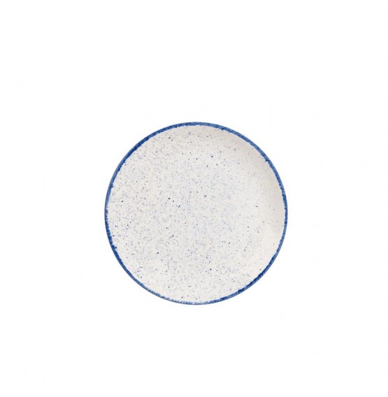 Stonecast Hints Indigo Blue Coupe Plate