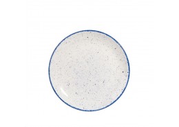 Stonecast Hints Indigo Blue Coupe Plate